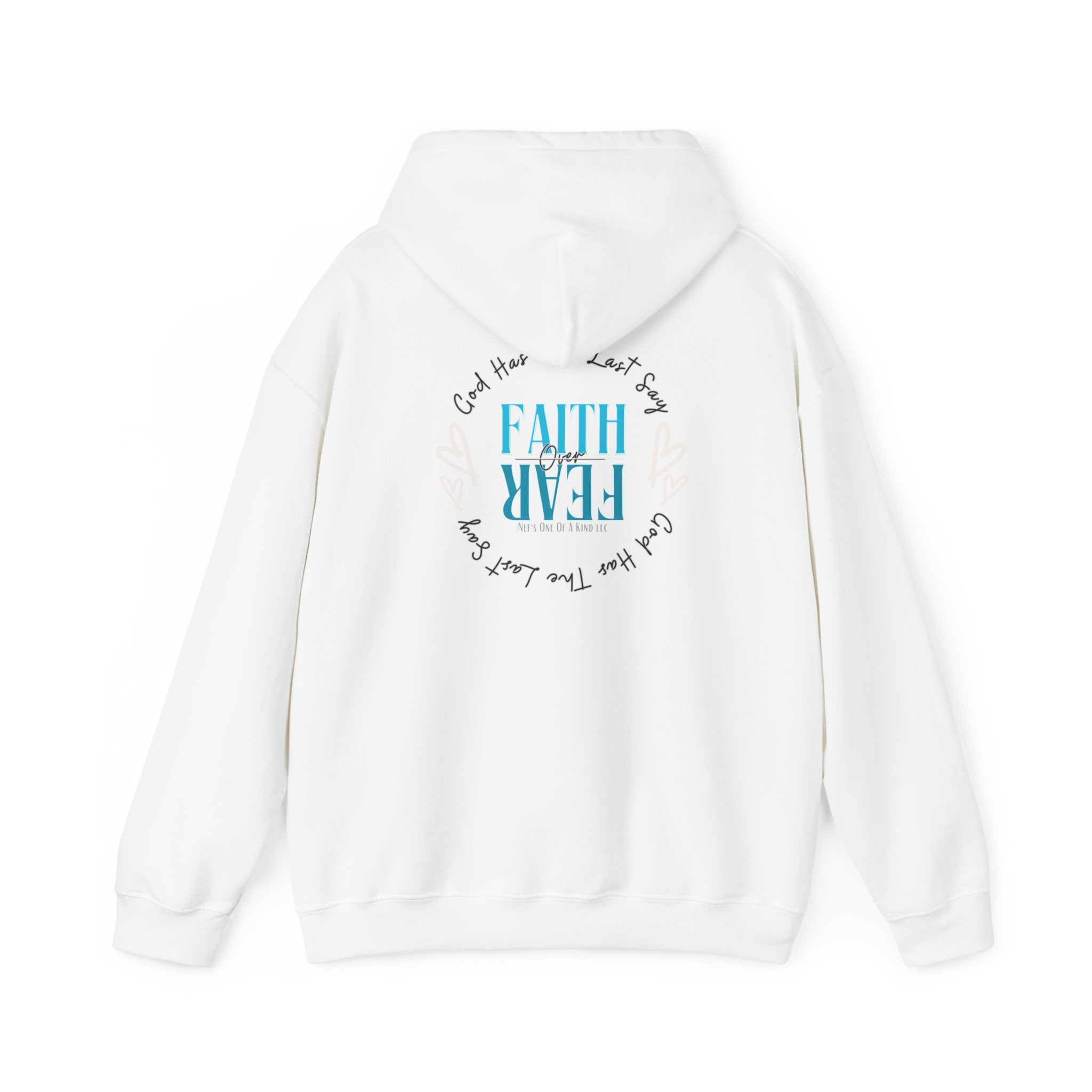 Faith over Fear Unisex Heavy Hoodie